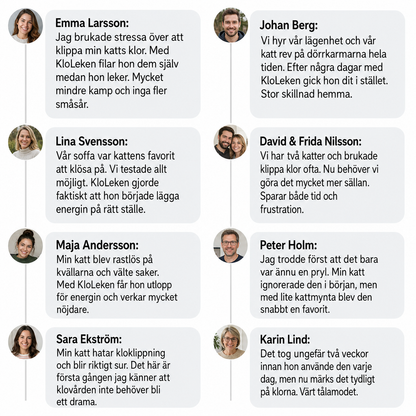 KloLeken™ – Leksaken som hjälper katten fila klorna naturligt