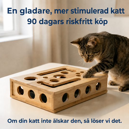 KloLeken™ – Leksaken som hjälper katten fila klorna naturligt